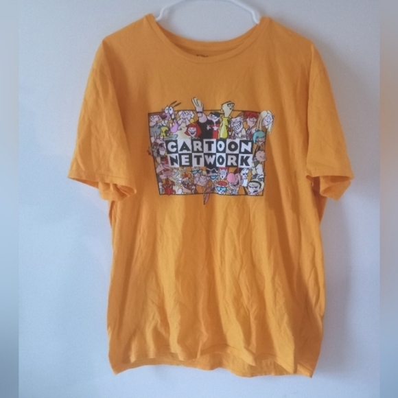 Cartoon Network | Shirts | Vintage Cartoon Network Yellow Tshirt Sold